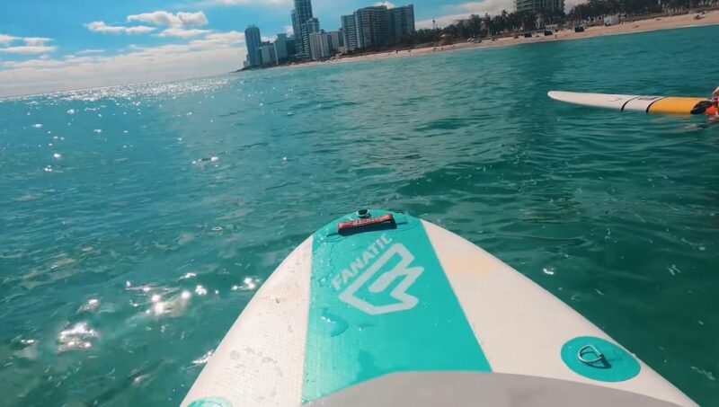 Miami paddleboarding